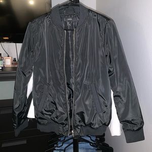 Black Bomber Jacket